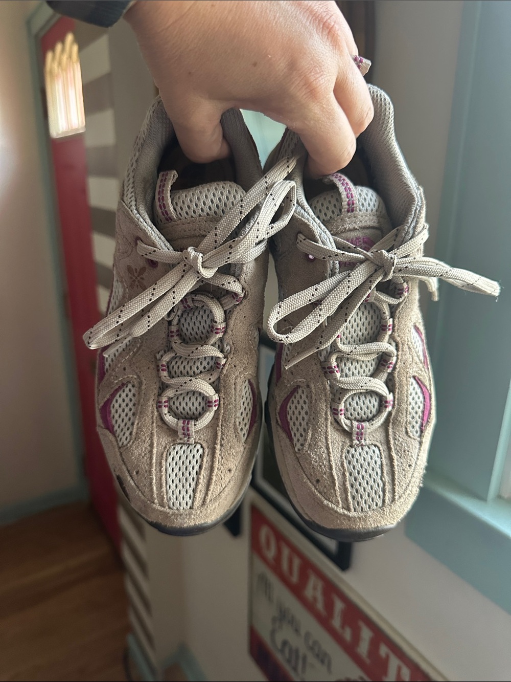 North Face vibram hiking sneakers